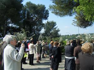 NIMES 2011 17 AVRIL LA FEDERATION DES RAPATRIES DE ST PRIEST A SANTA CRUZ    (23)